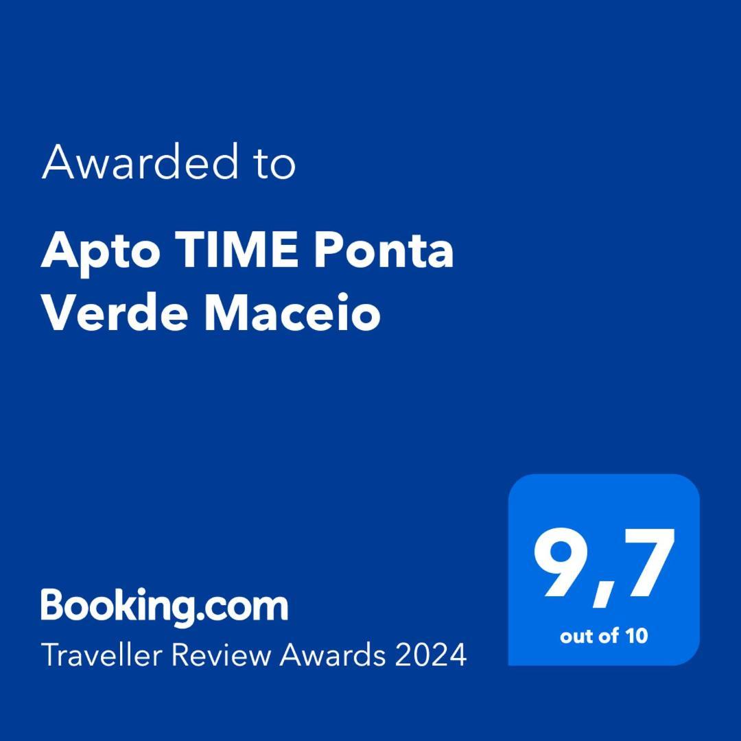 Apto Time - Vista Mar Em Ponta Verde Maceio Apartment Bagian luar foto
